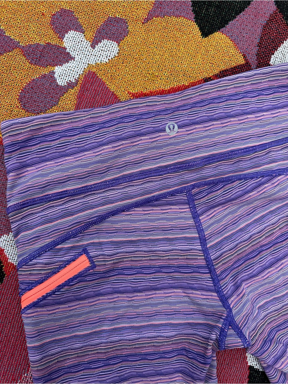 lululemon athletica Top Speed Space Dye Crop - Picture 5 of 8